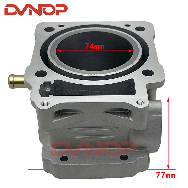 Motorcycle 74mm Bore Cylinder  - Motorcycle Engine Kit review and price