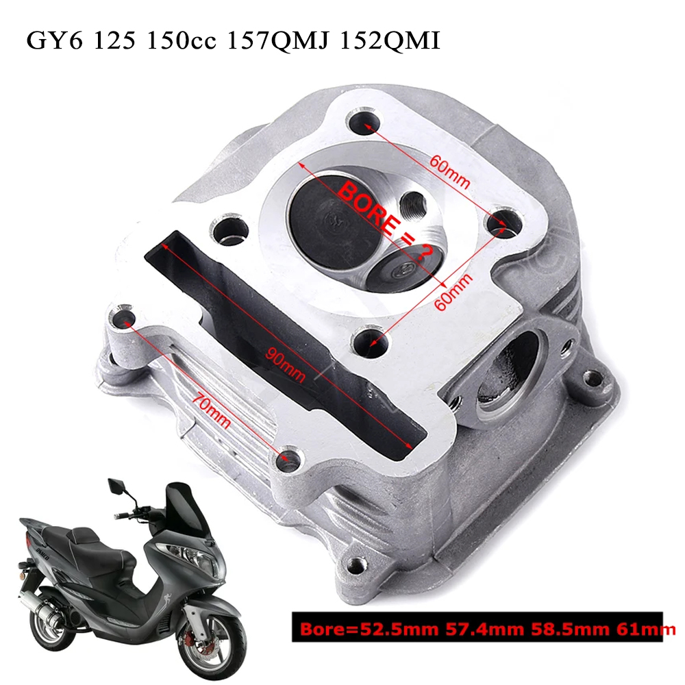 GY6 Cylinder Head Motorcycle P - Engine Parts Motorcycle review and price