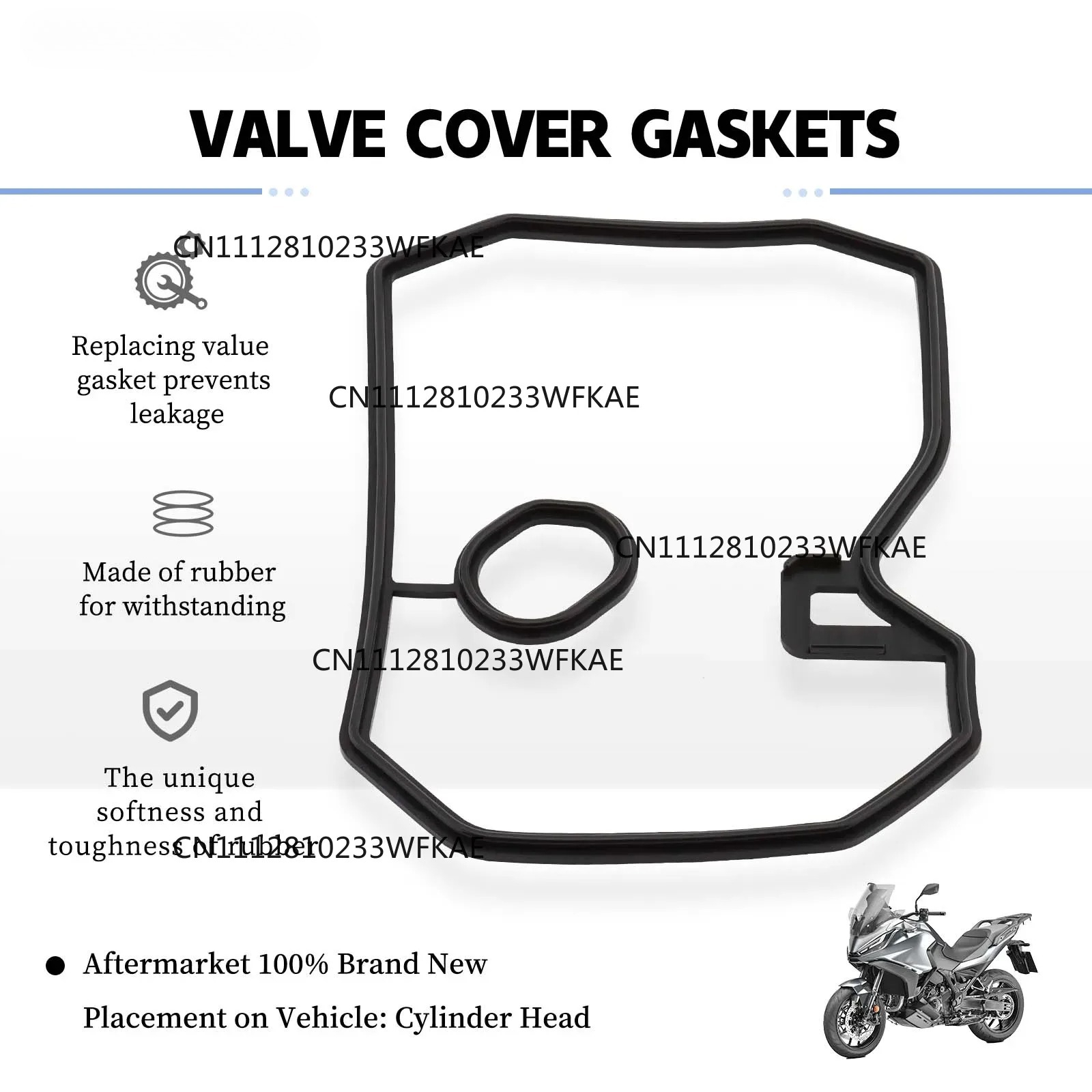 Motorcycle Cylinder Head Cover - Motorcycle Gasket review and price